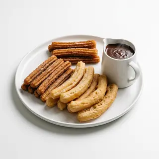 Chocolate (1 Lt.) + Churros (12 Uds.) + Porras (12 Uds.)