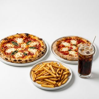 4. Menú 1 Pizza (Mediana) Y 1 Pizza (Grande)