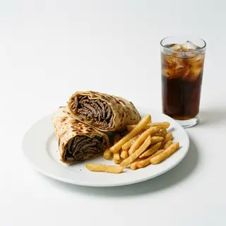 Dürüm Solo Carne (Menú)