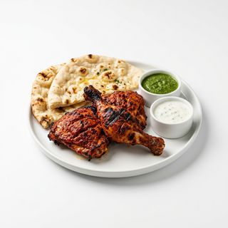 Pollo las tandoori + 2 Naan+ 2 salsa 