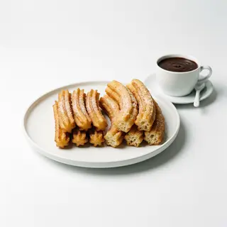 Chocolate (1 Lt.) + Churros (9 Uds.) + Porras (9 Uds.)