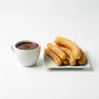 Chocolate (500 Ml.) + Churros (4 Uds.) + Porras (3 Uds.)