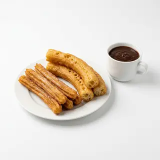 Chocolate (1 Lt.) + Churros (6 Uds.) + Porras (3 Uds.)