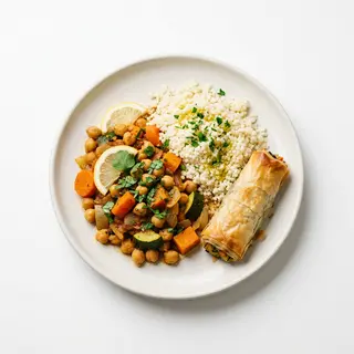 Combo menù vegetariano