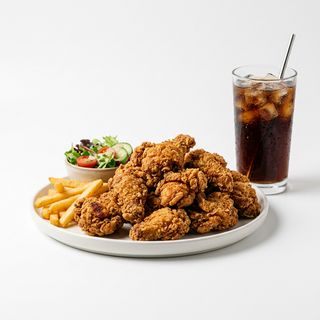MENÚ DE POLLO FRITO (16ud)