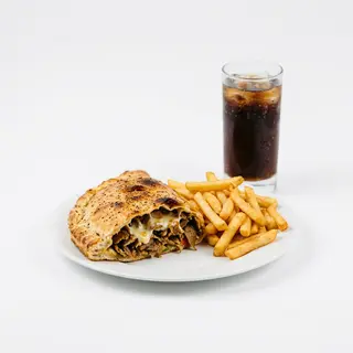 Menú Calzone Kebab