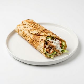 Menú Durum Sólo Pollo Con Salsa