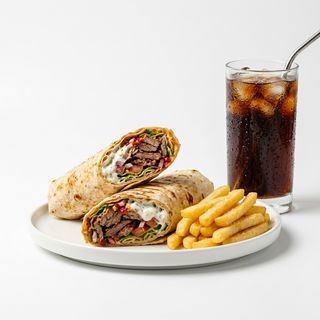Menú Durum Solo Carne Y Salsa