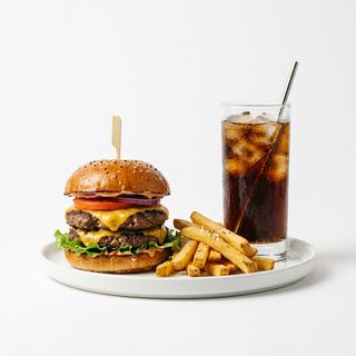Menú Hamburguesa Doble