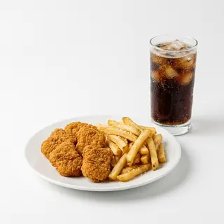 Menú Nuggetes De Pollo (5 Uds.)