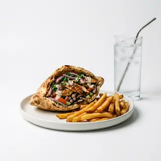 MENU PITA SOLO CARNE BABIDA Y PATATA