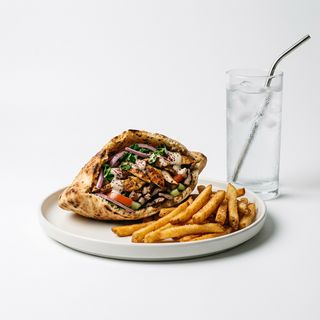 MENU PITA SOLO CARNE BABIDA Y PATATA