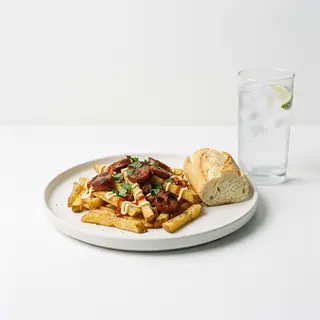 Menú Salchipapas Pequeño