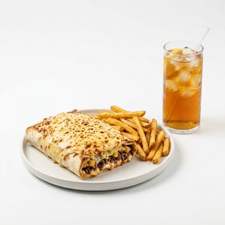 Menú Taco Gratinado De Pollo XL