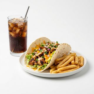 Menú Taco De Pollo XL