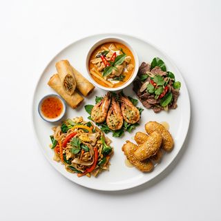 Menú Tailandés B (Para 2 Personas)