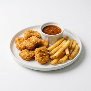 Menú de nuggets ( 6 ud.)