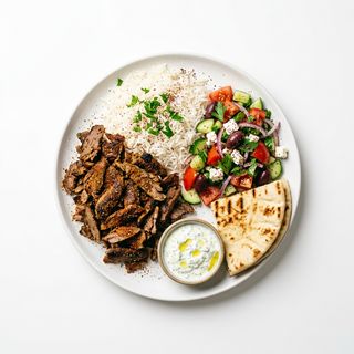 Menú especial con arroz