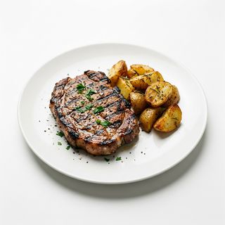 Meniu ceafa de porc la gratar
