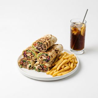 Combo Oferta 4 Durüms + Patatas + Bebida