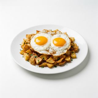 Patatas Con Huevo