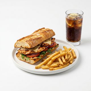 Menú Bocata De Filete De Pollo