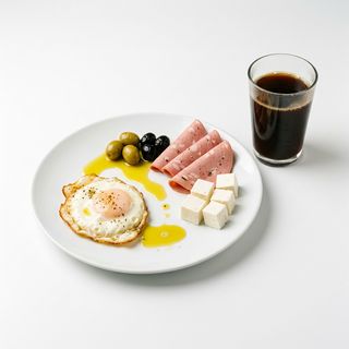 Desayuno Marroquí Con 1 Huevo