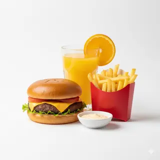 9. Menú Burger