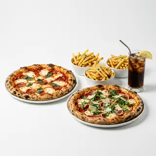 Menú 2: 2 Pizzas Grandes