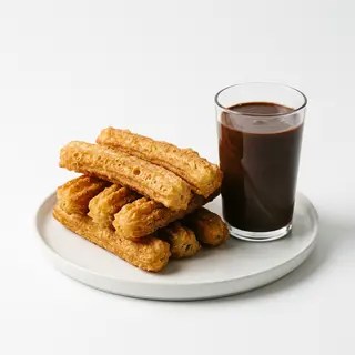 Chocolate (500 Ml.) + Porras (8 Uds.)