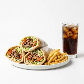 MENU PARA 3 PERSONA Kebabs completo