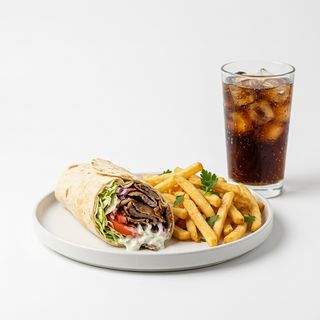 Menú Dürum + Patatas + Bebida