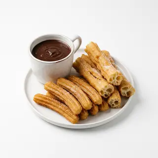 Chocolate (500 Ml.) + Churros (6 Uds.) + Porras (4 Uds.)