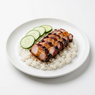 Arroz Con Char Siu