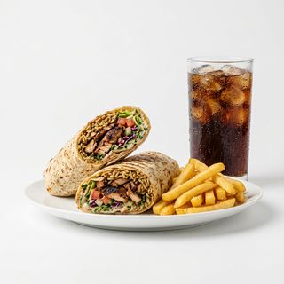 Menú Durum oriental con arroz