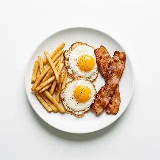 Huevos Con Bacon Y Patatas