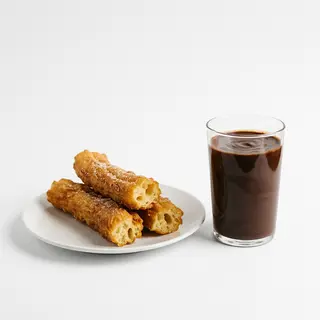 Chocolate (500 Ml.) + Porras (2 Uds.)