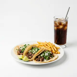 Tacos menu