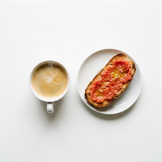 Café (30 Ml.) Y Barrita De Tomate