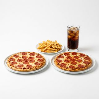 Menú Pizza Mediana Doble