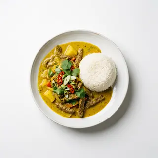 Ternera Con Salsa Curry