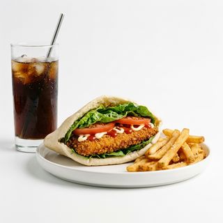 Menú panino cotoletta