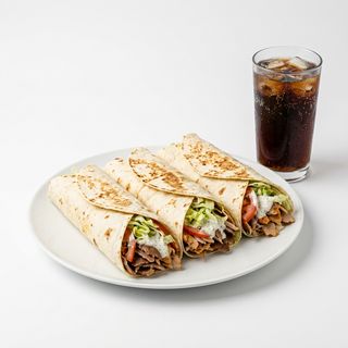 Combo 4 Dürüm Kebab Rollo Completo (25 Cm.)