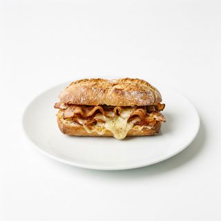 Mini de bacon y queso