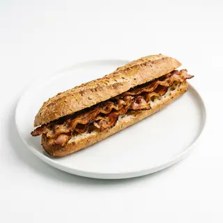 Flauta - Baguette: Bacón