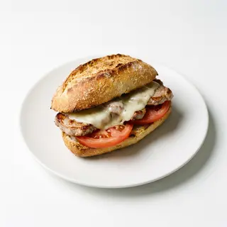 Pitufo De Lomo, Tomate Y Queso