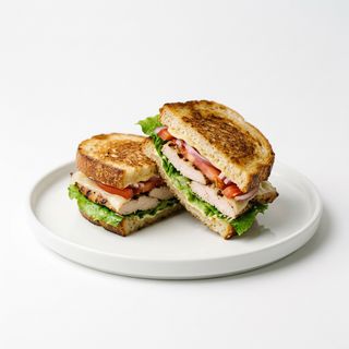 Sándwich pechuga pavo completo