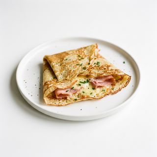 Crepe De Jamón Y Queso
