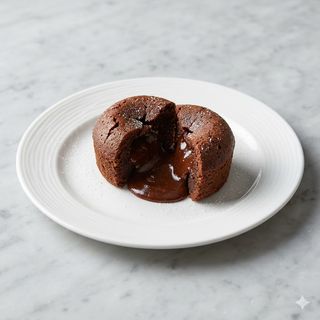 Coulant De Chocolate Negro (Porción)