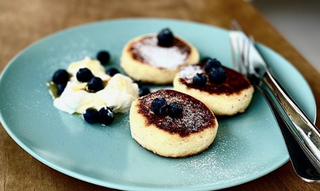 Tortitas Con Crema De Queso (3 Uds.)